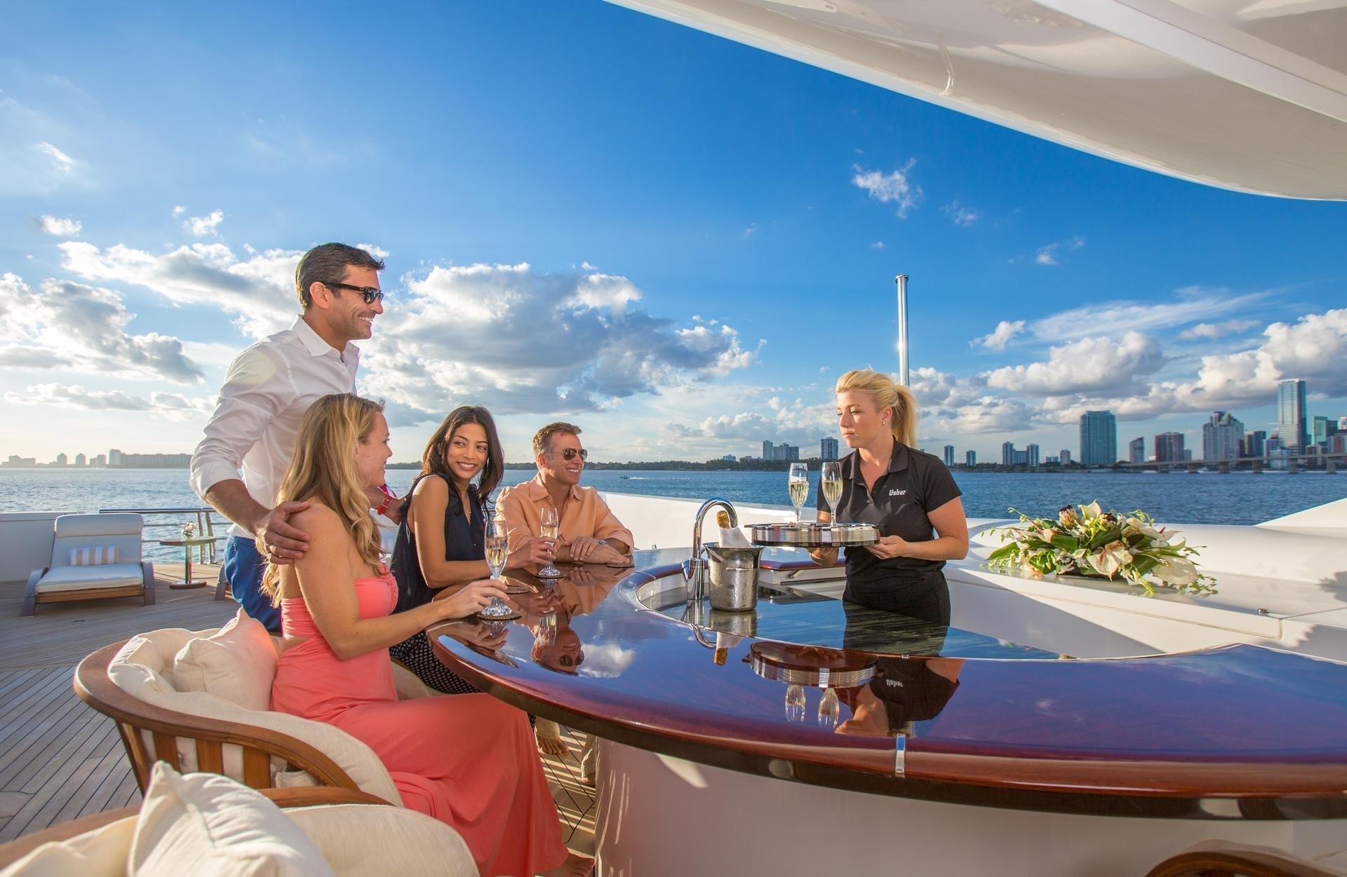 USHER Yacht Charter Details, Delta Marine CHARTERWORLD Luxury Superyachts
